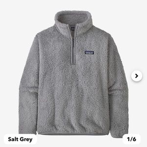 Grey Patagonia Half Zip